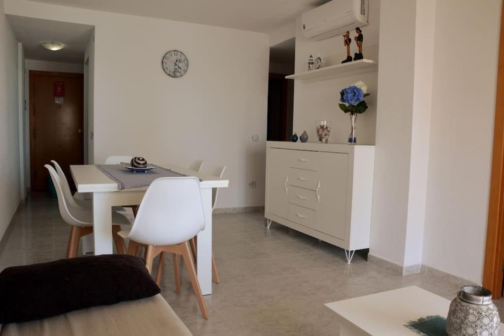 Apartamento céntrico en la playa con piscina. Peñíscola Exterior foto