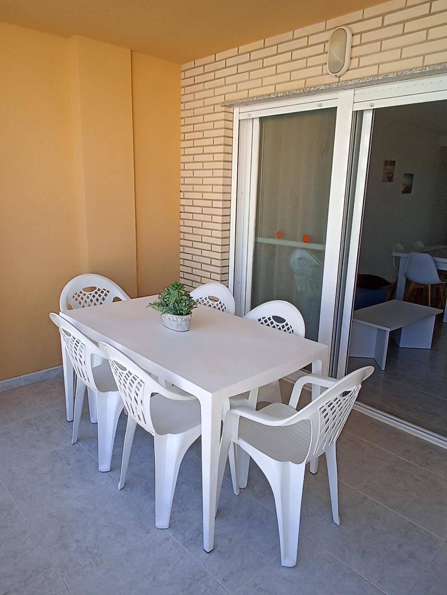 Apartamento céntrico en la playa con piscina. Peñíscola Exterior foto